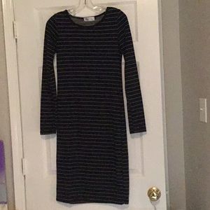 Stretch body midi dress